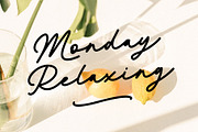 October Shine Monoline Font, a Handwritten Font by RantautypeStudio (Thumbnail 13 of 17)