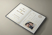 Art Deco Passport Wedding Invitation, an Invitation Template by Vynetta (Thumbnail 6 of 7)