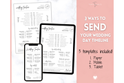 Mobile Wedding Timeline Template, a Stationery Template by Templatables (Thumbnail 6 of 9)