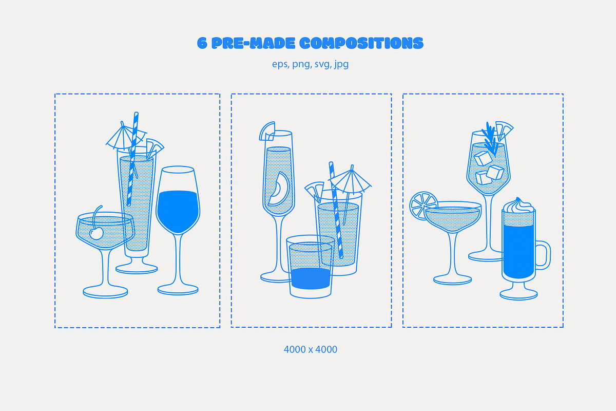 Cocktail Party 2, a Food Illustration by Sweet Corner (Photo 4 of 9)