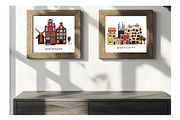 Vintage city buildings, an Object Illustration by Luamor (Thumbnail 8 of 8)