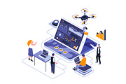 Isometric 3D Illustrations, a Finance Illustration by alexdndz (Thumbnail 3 of 26)