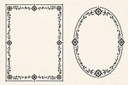 Floral Lace Frames & Ornament Bundle, an Object Graphic by Christine Krahl (Thumbnail 3 of 24)