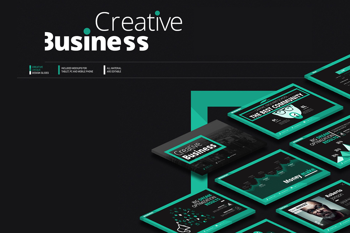 Creative Business - Presentation, a Presentation Template by Radomir (Photo 1 of 11)