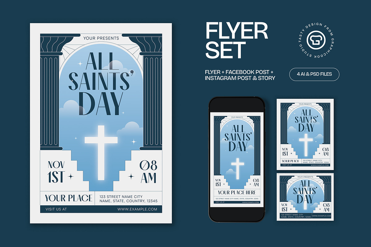 All Saints' Day Flyer