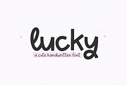 Lucky | Handwritten Script Font, a Script Font by KA Designs (Thumbnail 1 of 9)