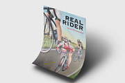 Bicycle Riding Watercolor, a Decorative Illustration by CreativeValuation (Thumbnail 9 of 12)