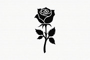 Rose Black Silhouette Decorative, an Illustration by Amazin_art (Thumbnail 14 of 31)