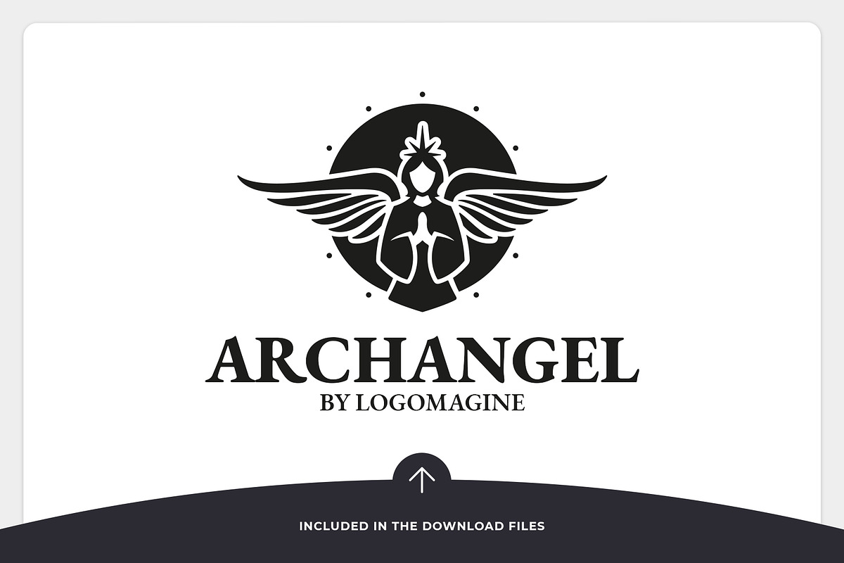 Archangel Logo Template, a Branding & Logo Template by LOGOMAGINE (Photo 10 of 16)