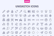 3000 Unisketch icons, an Outline Icon by Icojam store (Thumbnail 5 of 12)