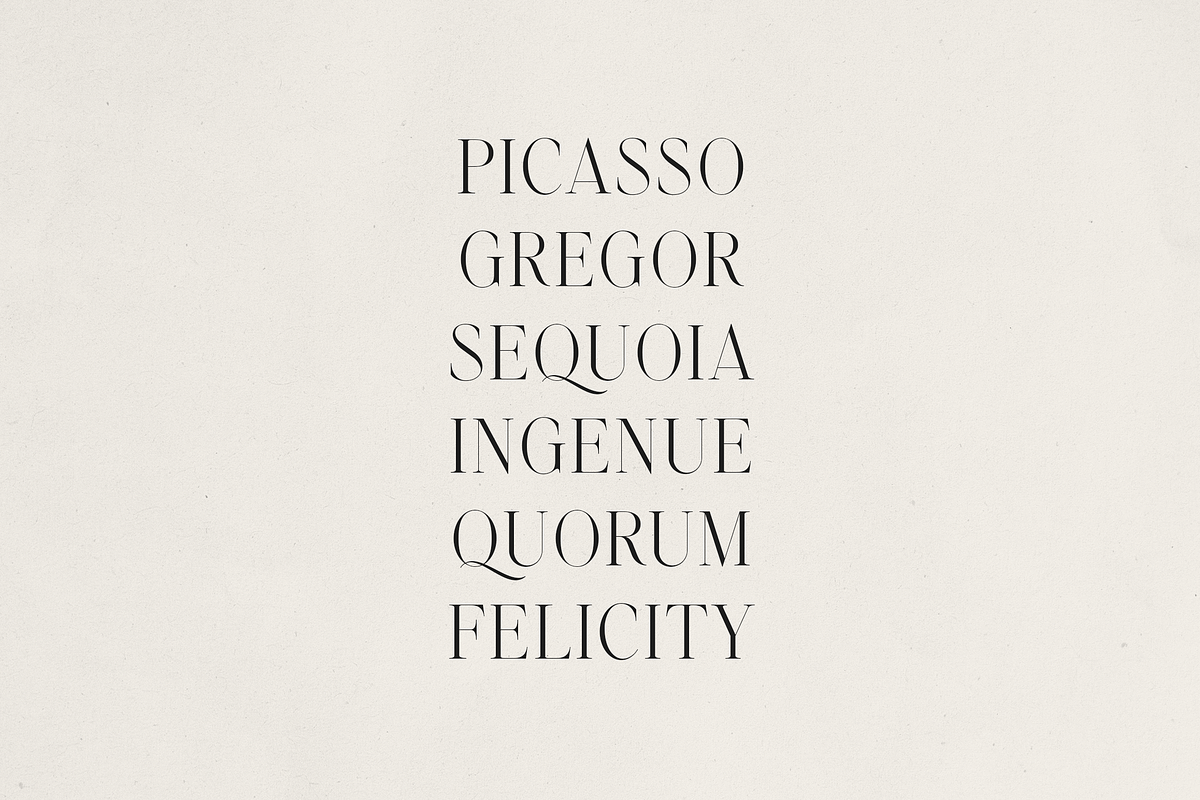 Zyntro – Elegant High-Contrast Serif, a Serif Font by Only Fonts (Photo 5 of 11)