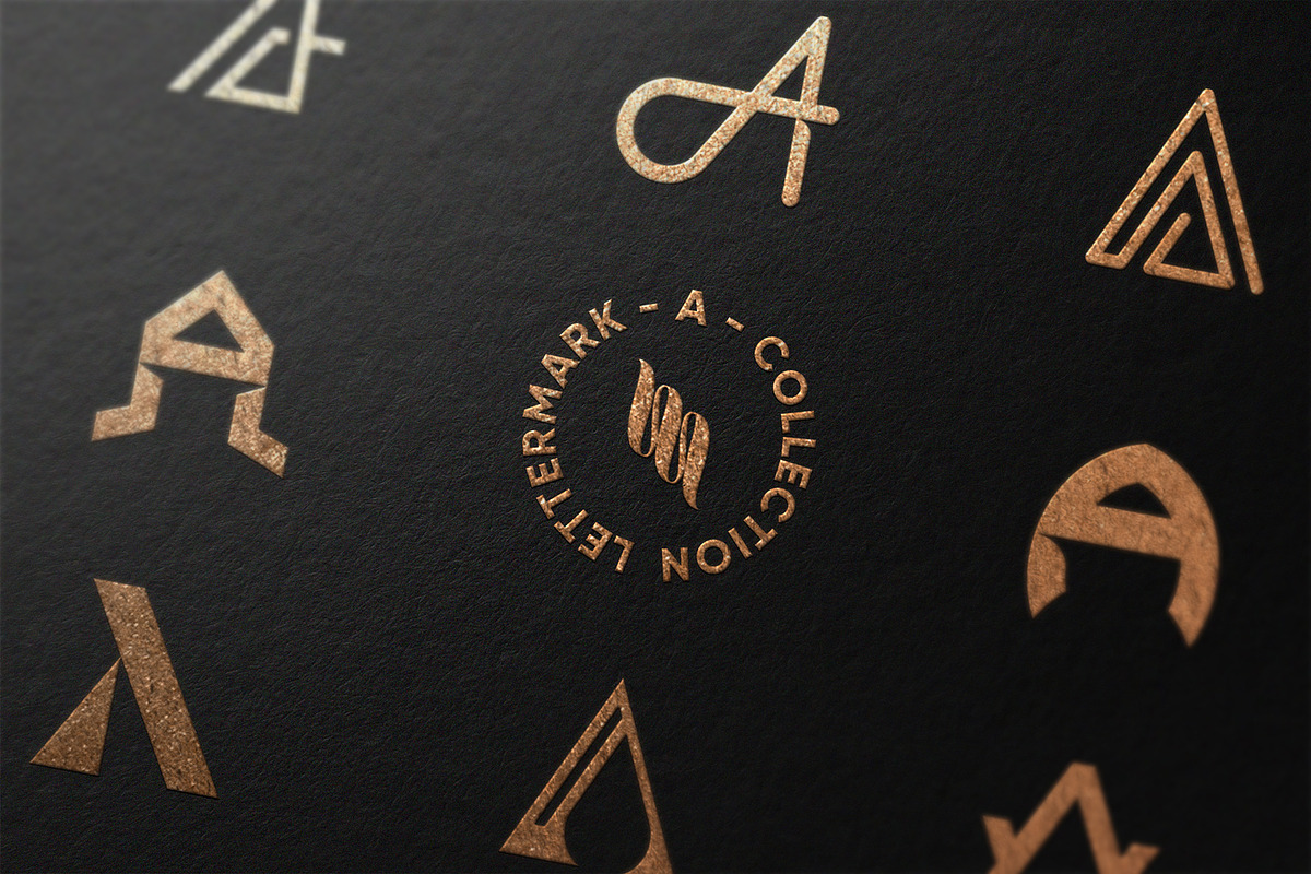 A Lettermarks Collection, a Branding & Logo Template by Musafeer Studio (Photo 1 of 9)