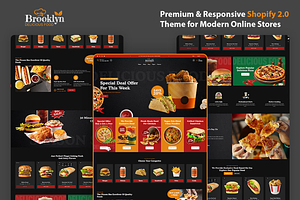 Fast Food & Restaurant Shopify Theme, a Shopify Template by LogicGo Shopify Experts