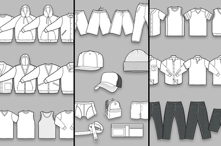 50+ Vector Fashion Templates