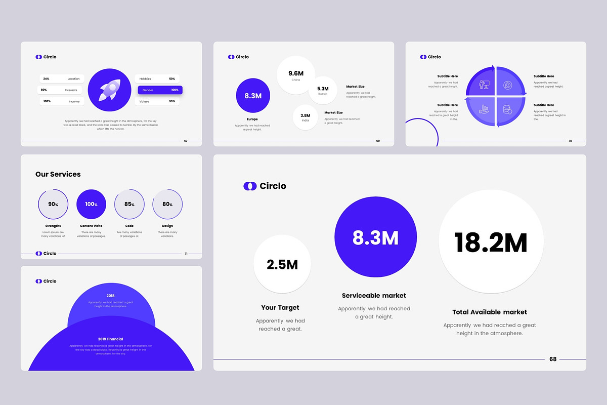 Circlo- Animated Presentation Bundle, a Presentation Template by MNML Agency (Photo 20 of 63)