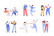 Big Vector set of people characters, a Person Illustration by Vector_Art (Thumbnail 11 of 25)