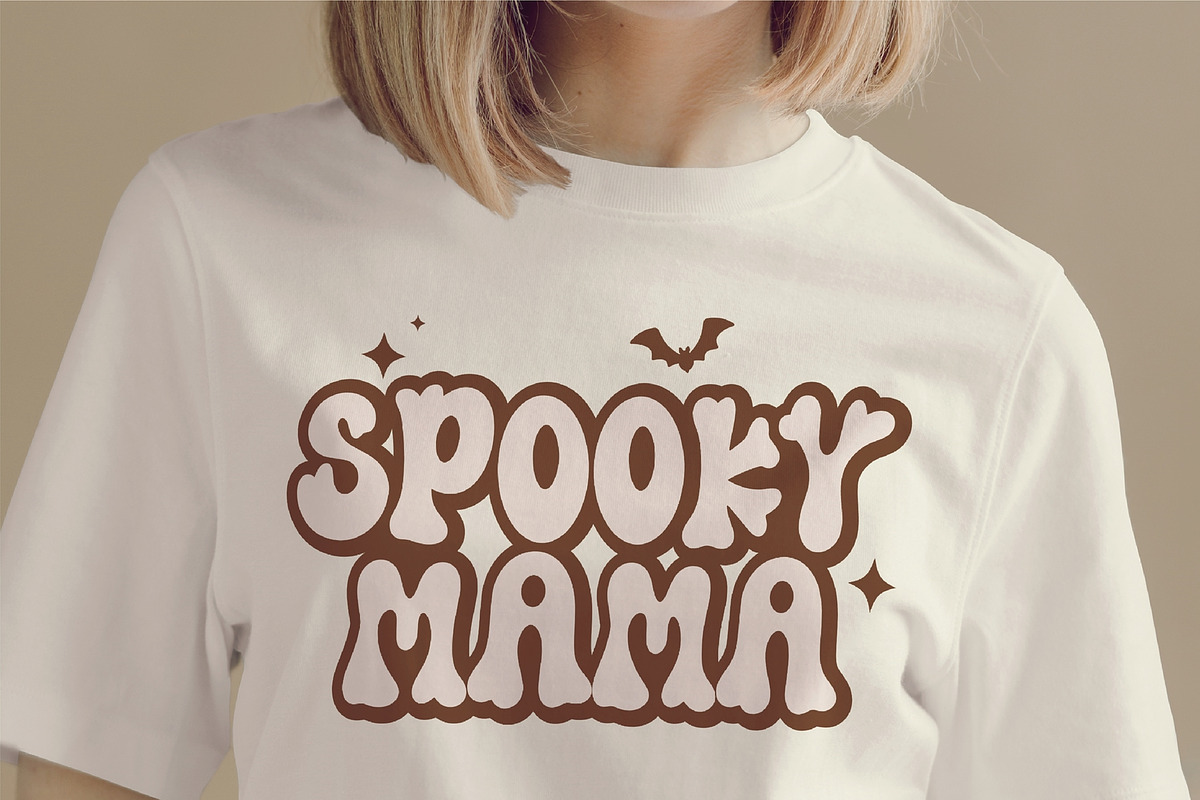 Bone to be wild-Retro halloween font, a Handwritten Font by BitongType (Photo 5 of 7)