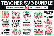 Teacher Svg Bundle, a Graphic by Buycreativedesign (Thumbnail 1 of 3)