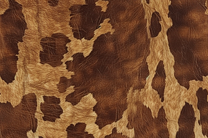 Western Brown Cowhide Texture