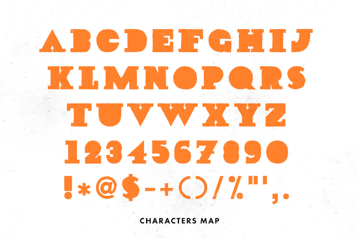 SLABBO font! preview 3