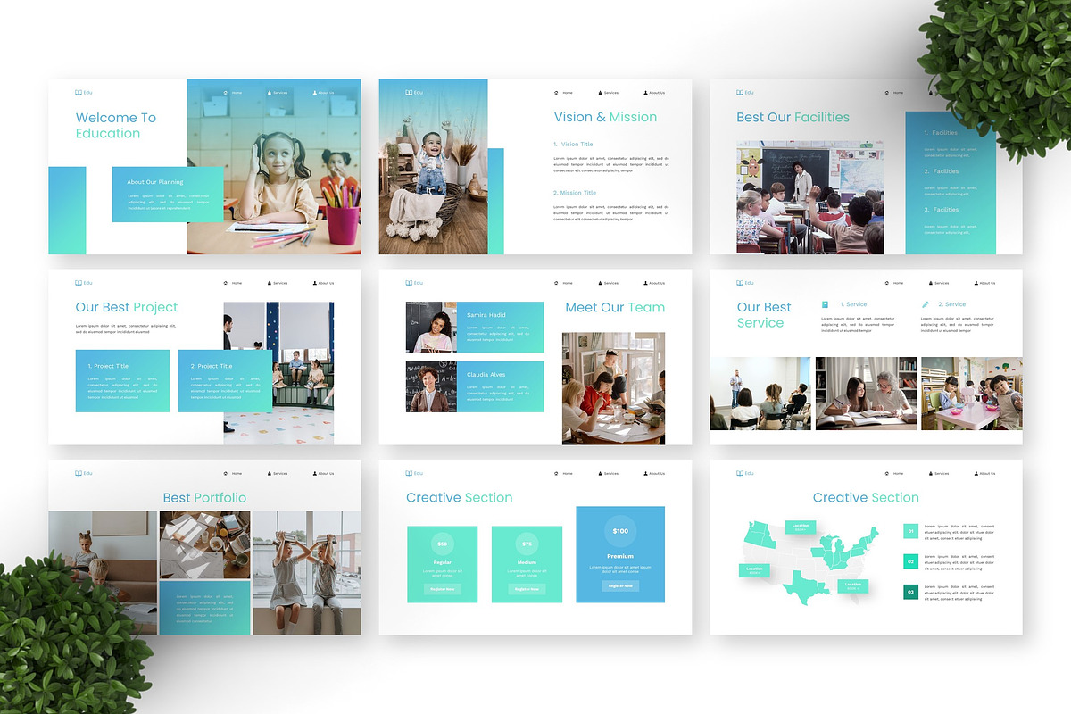 Education - School Keynote preview 6
