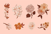 Magic Garden elements and patterns, a Pattern Graphic by Tiger and Flower (Thumbnail 5 of 19)