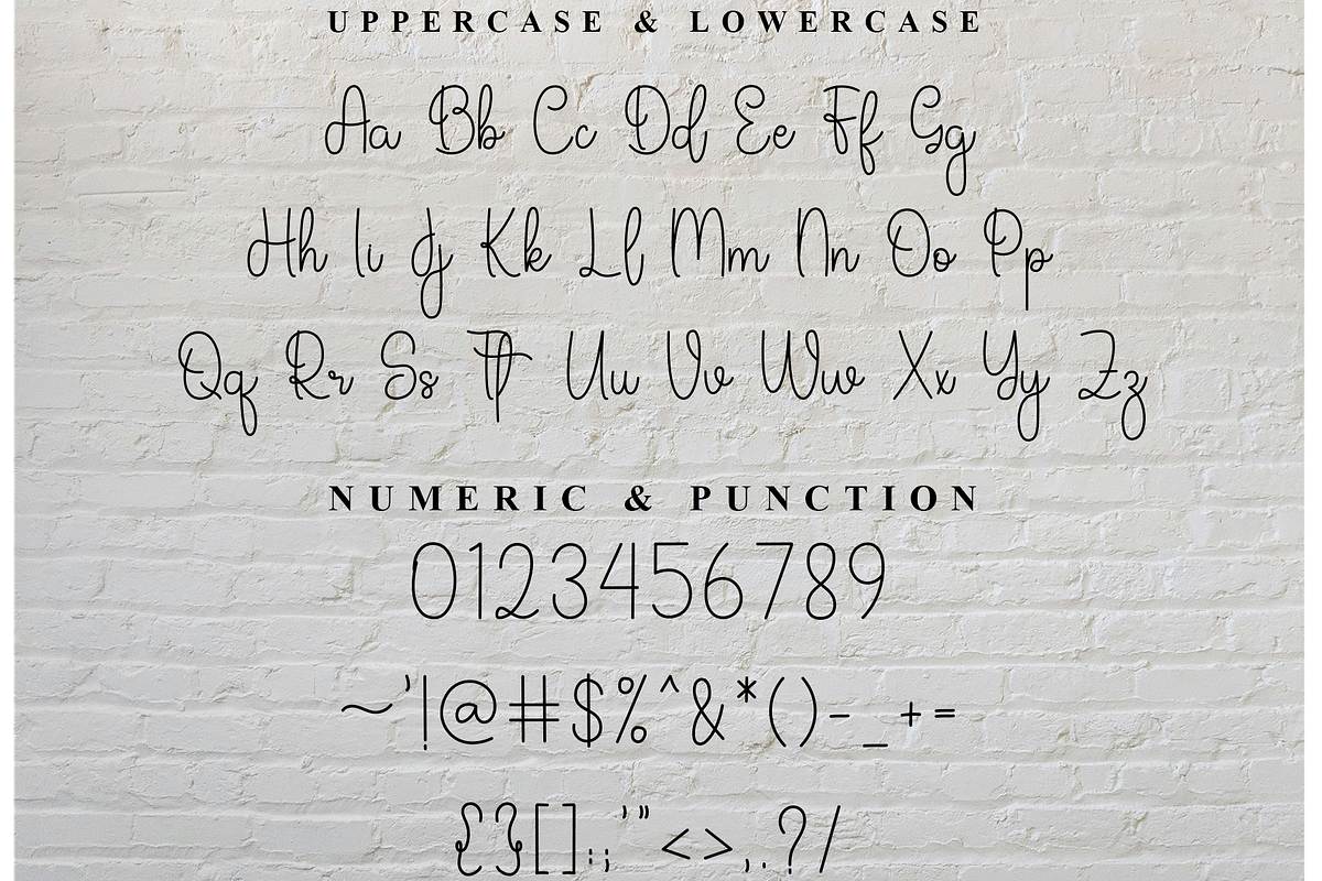Bookmark, a Handwritten Font by InermediaSTUDIO (Photo 7 of 8)