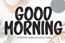 Good Morning | Script Font