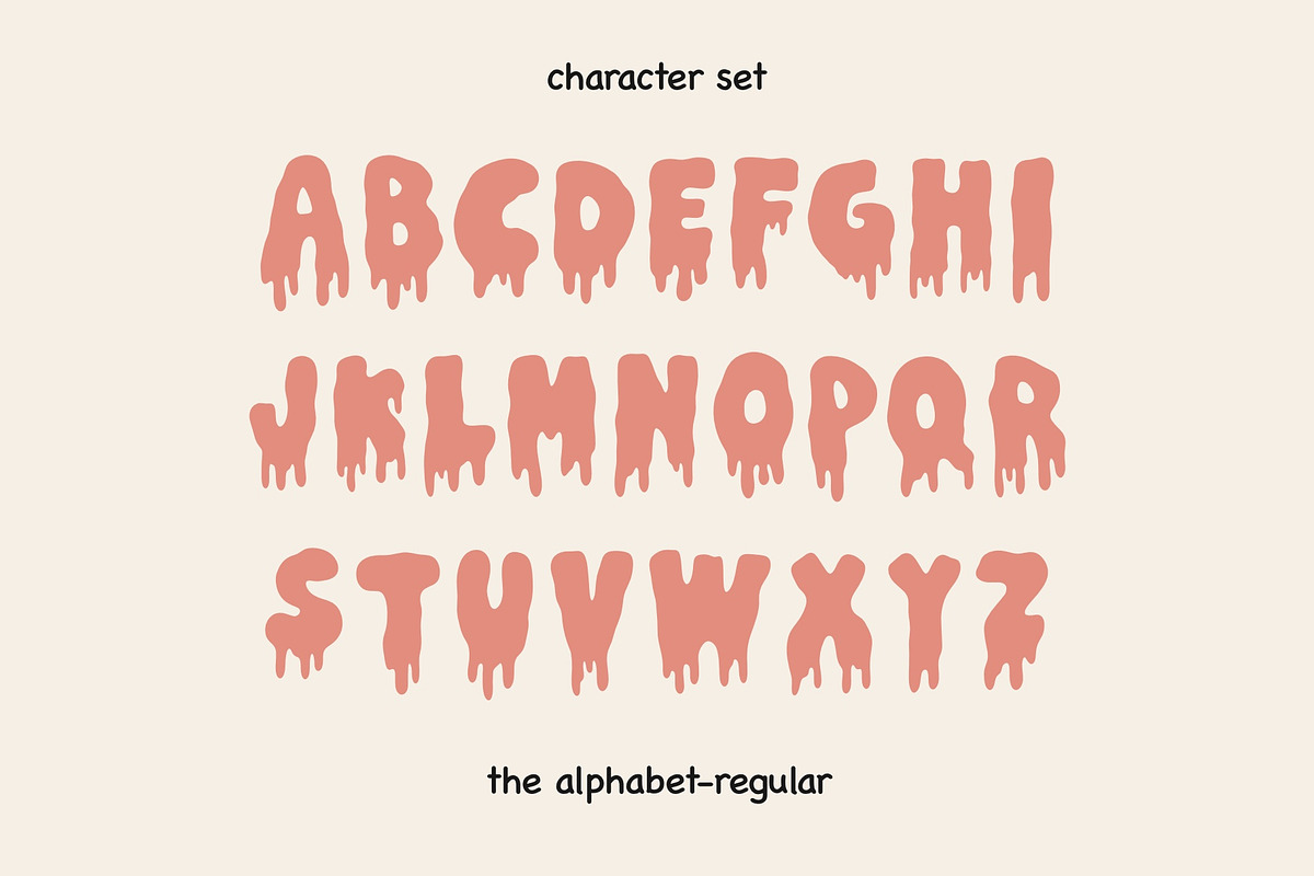 Momster - Horror Font, Scary Font, a Handwritten Font by ariodsgn (Photo 2 of 9)