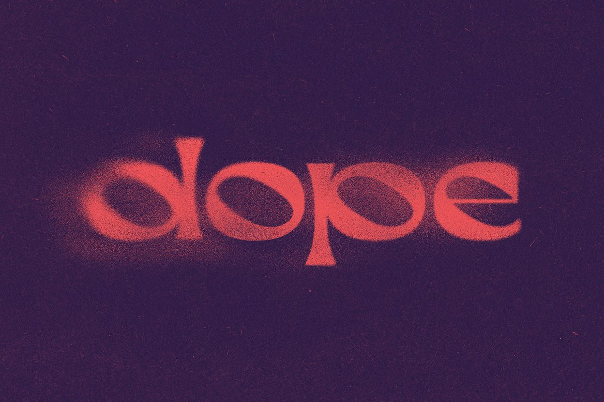 Smeared Print Distortion Effect, a Texture Graphic by Design Squad