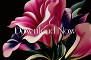 Mulberry Bloom Collection, a Wallpaper Graphic by MindMuse (Thumbnail 8 of 8)