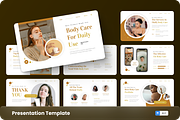 Fluffy - Body Care Keynote Template, a Presentation Template by GraphauseProject (Thumbnail 1 of 6)