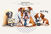 Sarcastic Dog Sublimation PNGs, an Illustration by Artnoy (Thumbnail 3 of 8)