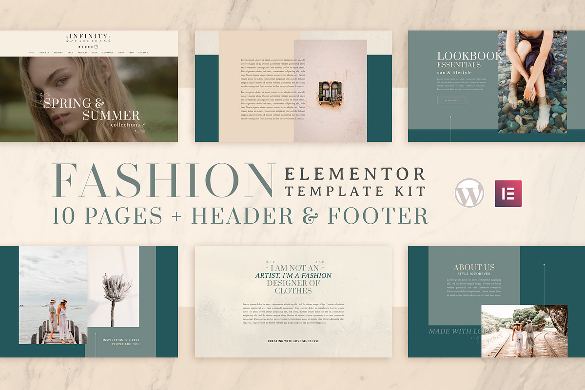Infinity | Elementor Template Kit, an UI Kit Template by Touringxx Creative Studio (Photo 1 of 6)
