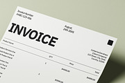 Invoice Template - Minstue, a Stationery Template by fakhroo (Thumbnail 1 of 4)