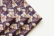 Iris & Orchid Floral Pattern, a Pattern Graphic by StudioGlouna (Thumbnail 6 of 9)
