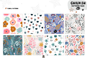 CHILDISH PATTERNS PACK. VOL.7