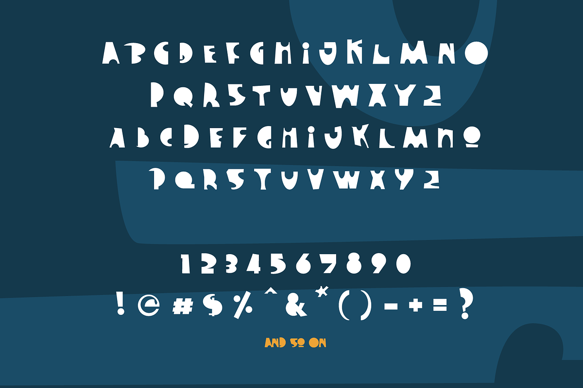 Jazz Malino Playful Font, a Sans Serif Font by AaType. (Photo 3 of 8)