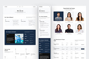 HR & Recruitment Agency Website UI, an UI Kit Template by peterdraw (Thumbnail 3 of 7)