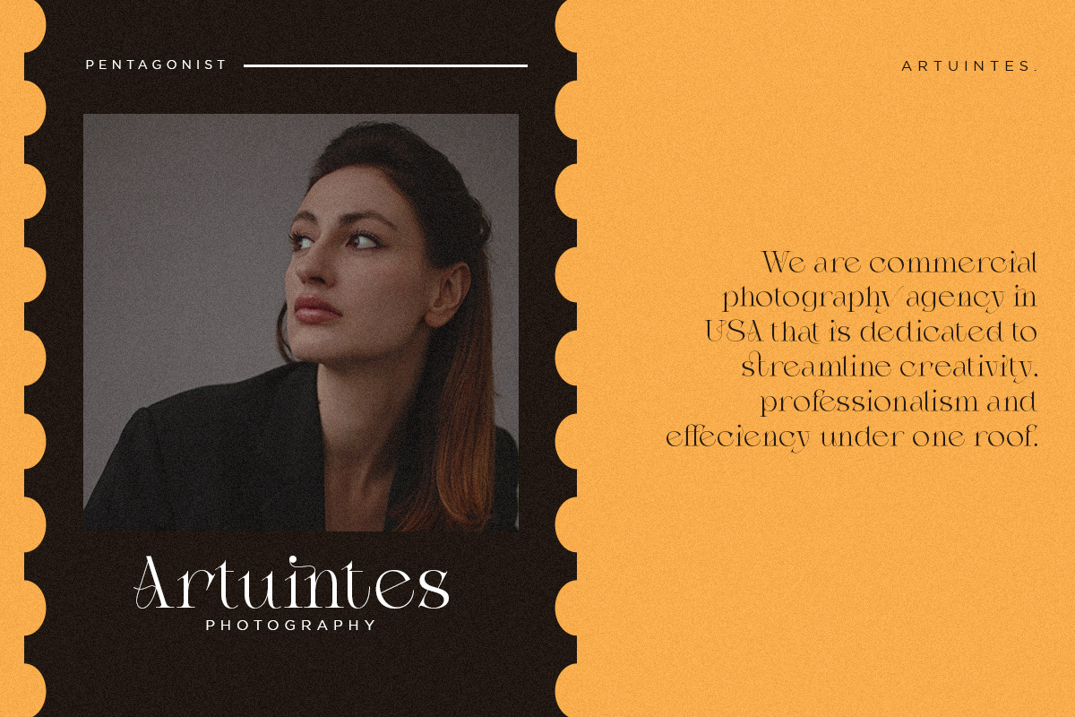 Amstine | Modern Serif, a Serif Font by Pentagonistudio (Photo 5 of 10)