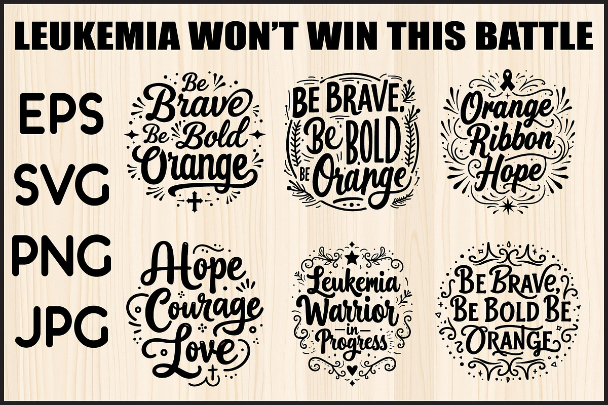 Leukemia Awareness Hope Designs, an Object Graphic by Gfx_Store (Photo 1 of 3)