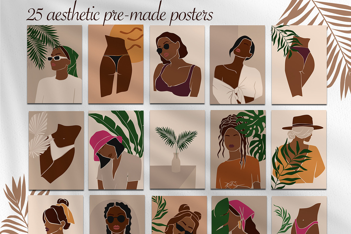 Summer aesthetic collection, a Decorative Illustration by EasyArt (Photo 7 of 10)