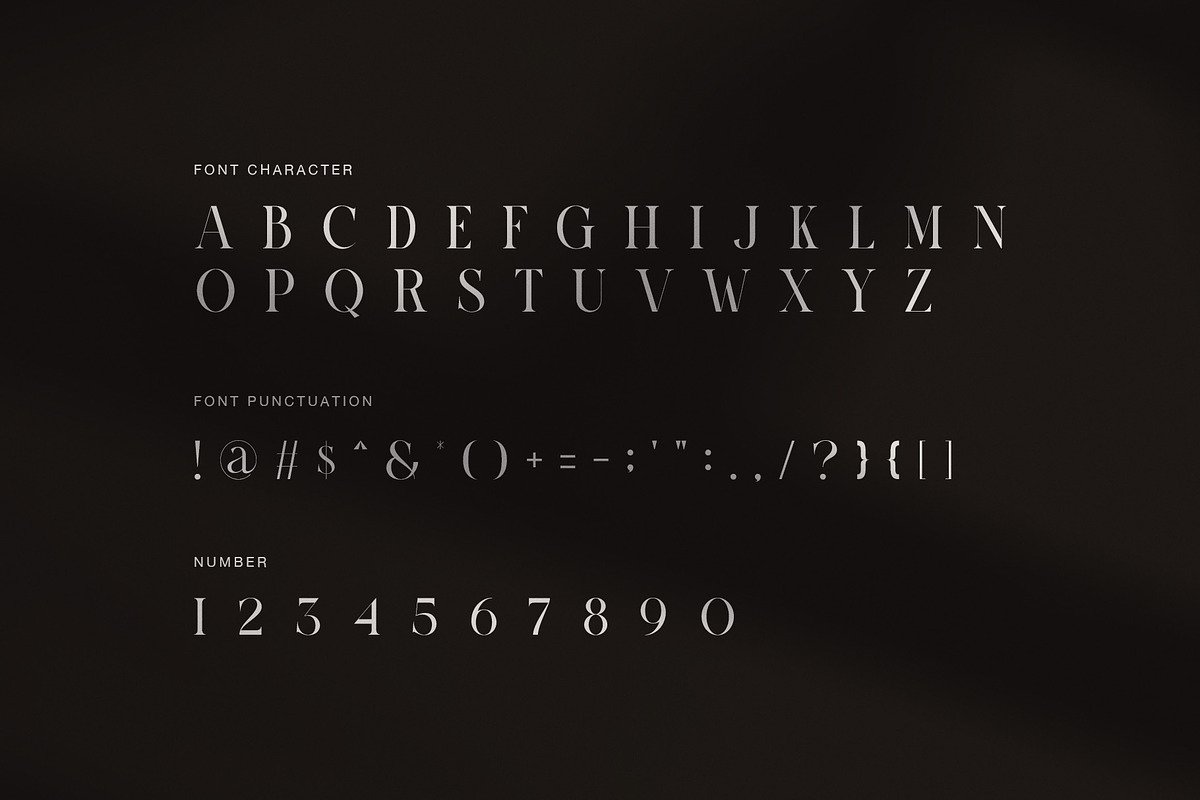 Ronza Elegant Serif Font, a Serif Font by Graphicxell (Photo 7 of 8)