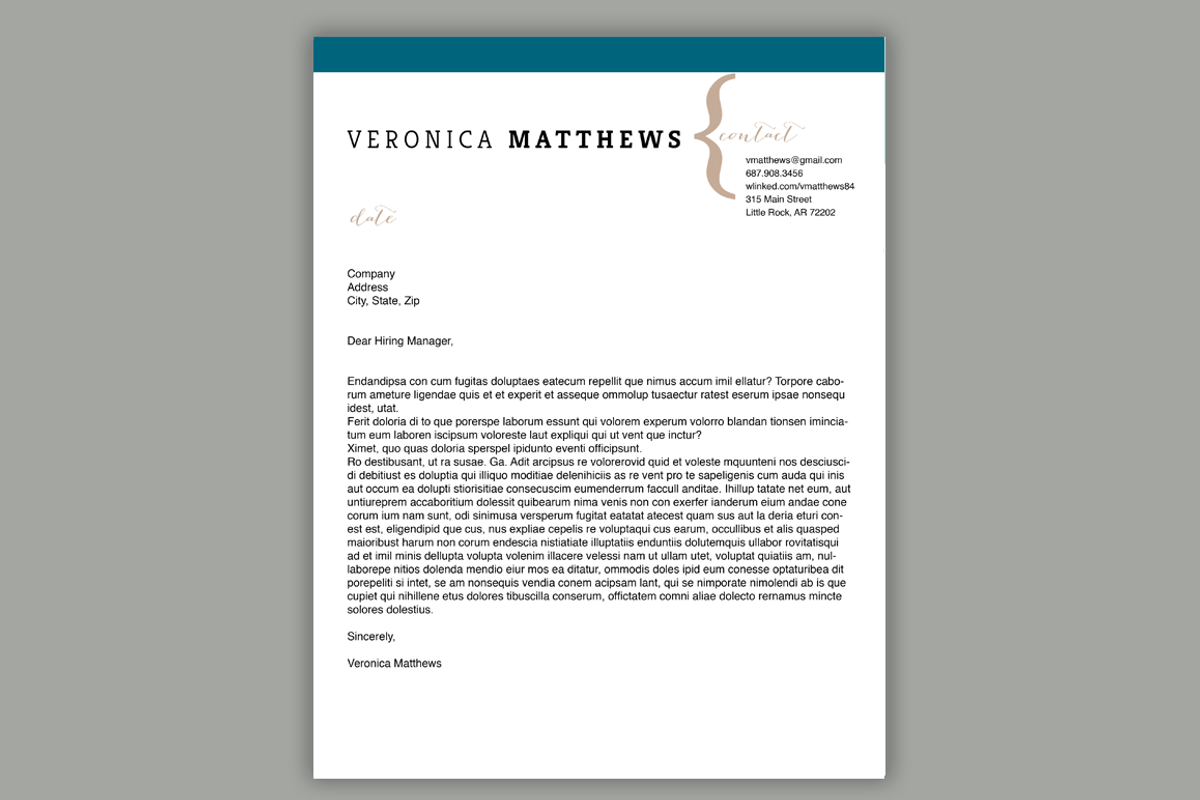 Resume Template | MS Word, a Resume Template by Scribbled Napkin Design (Photo 4 of 4)