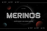 Merinos || Unique Modern Sans Serif, a Sans Serif Font by Ermedia Studio (Thumbnail 1 of 10)