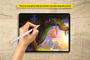 iPad Pro Mockup — Hands + Extras, an iPad Mockup by Frisk Shop (Thumbnail 9 of 12)