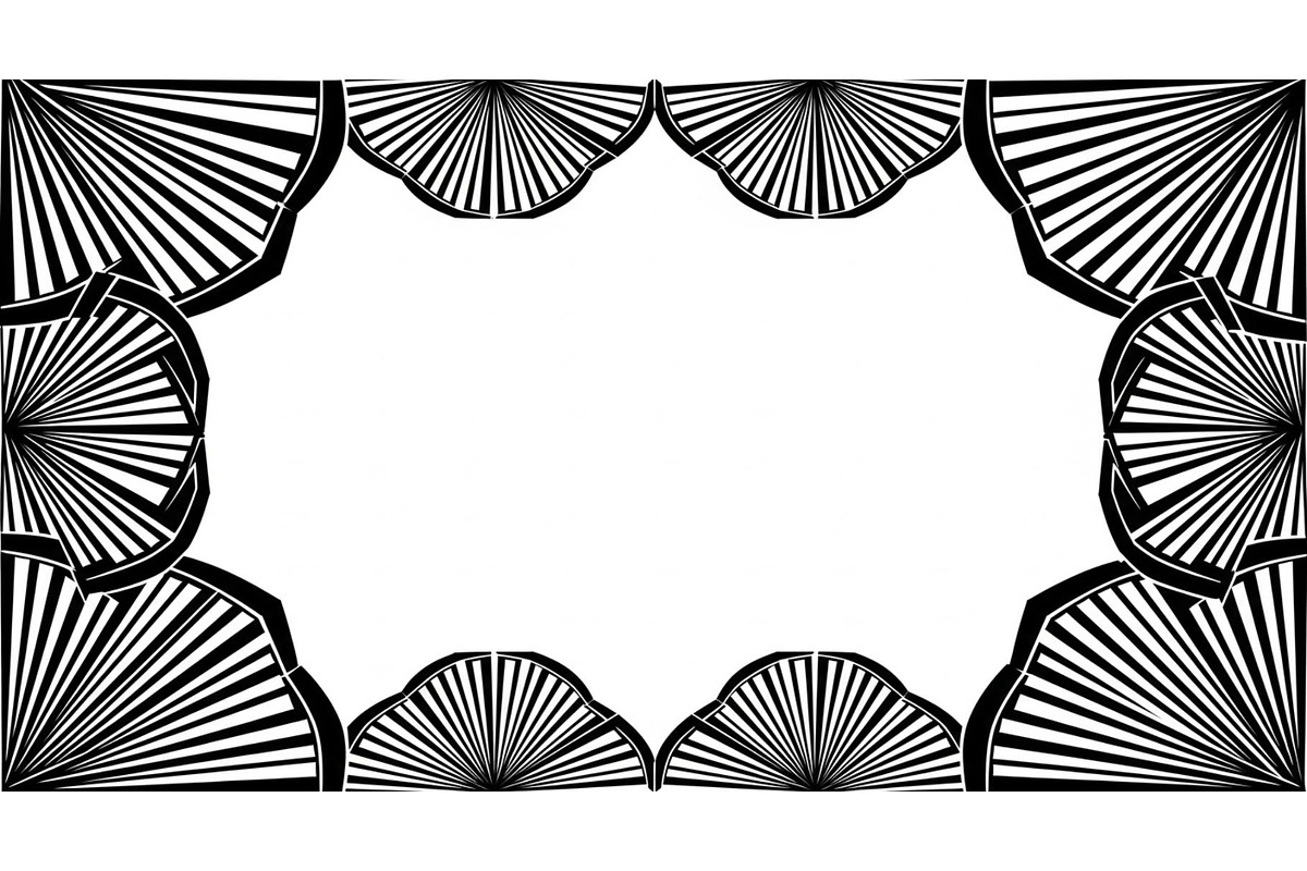 Art Deco Geometric Frame Bundle, an Illustration by jahid234 (Photo 27 of 31)
