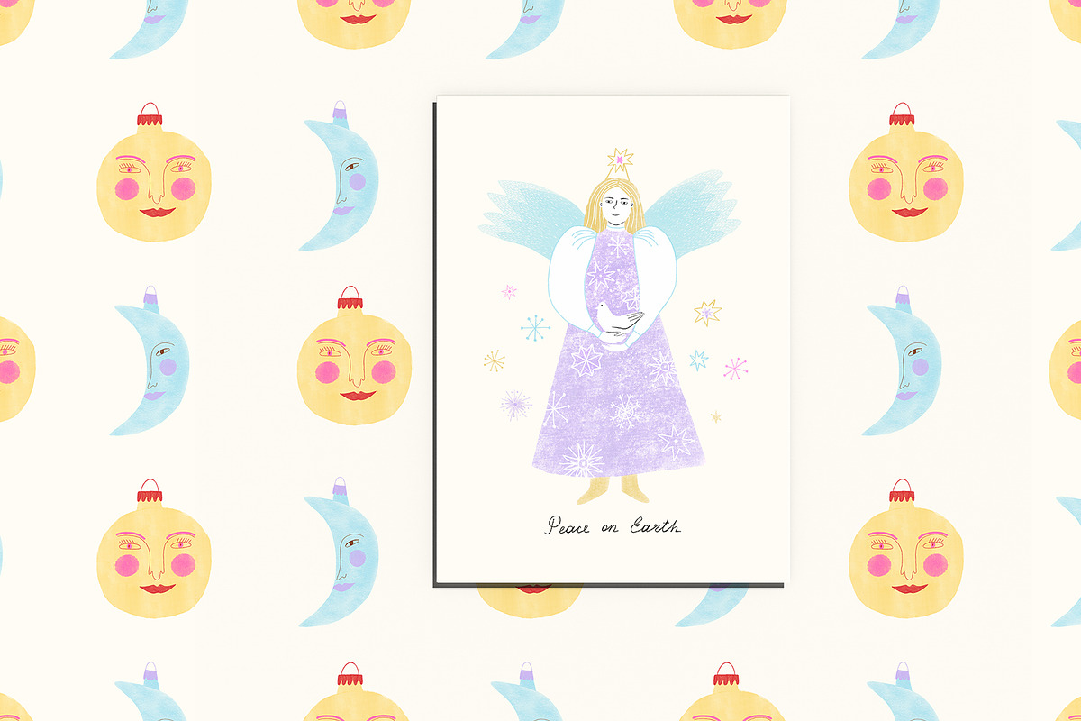 Christmas Festive Gang, a Seasonal Illustration by Annakniaz (Photo 10 of 15)