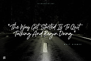 The Brightside Font, a Script Font by Ivan Rosenberg (Thumbnail 6 of 11)