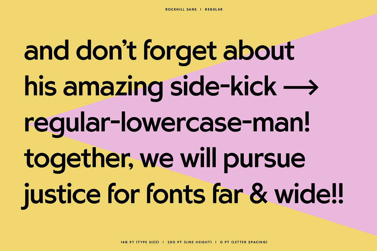 Rockhill Sans: A Diverse Sans Serif preview 6